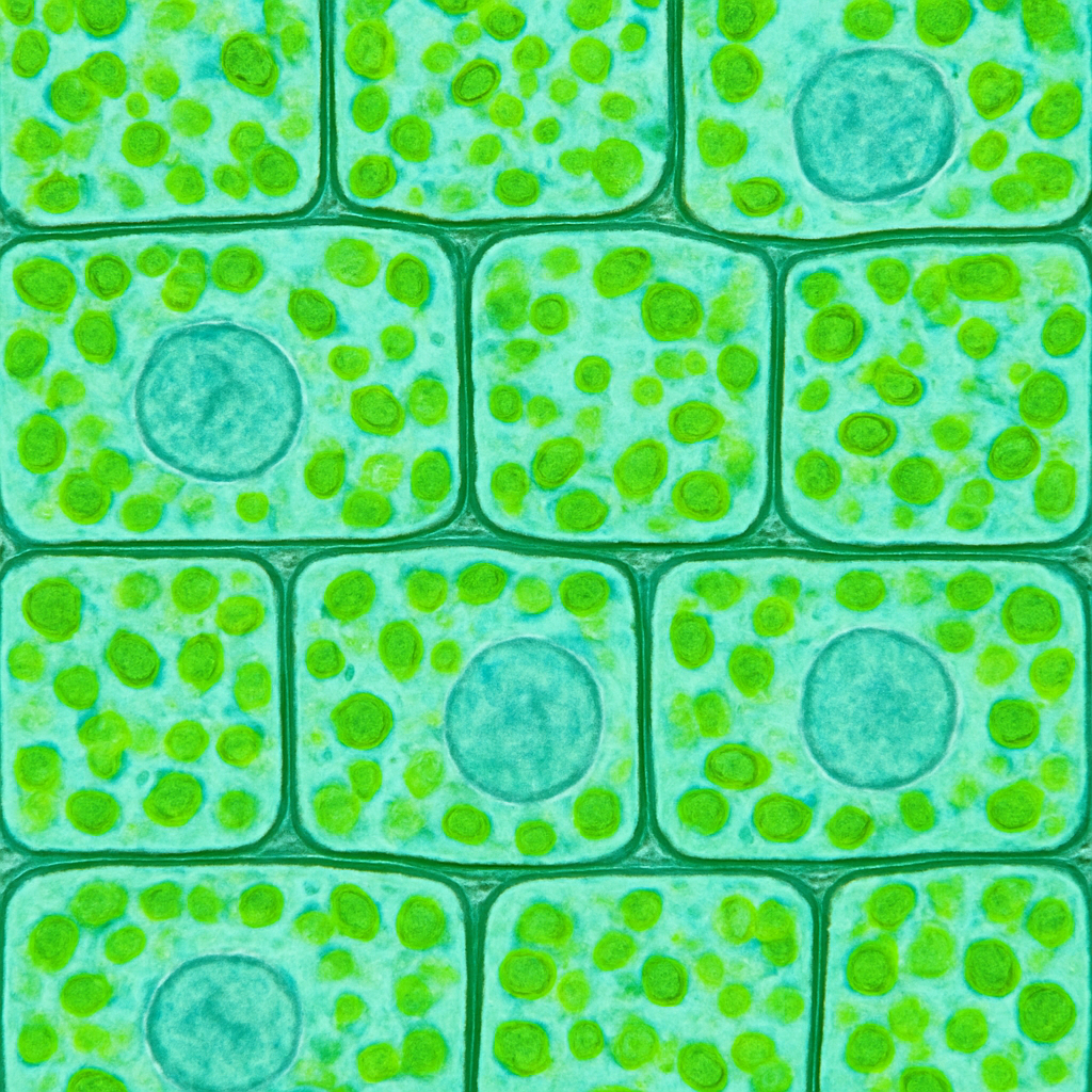 Plant Cell under the microscope